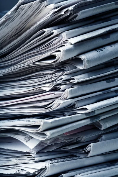 A pile of newspapers — Stock Photo, Image