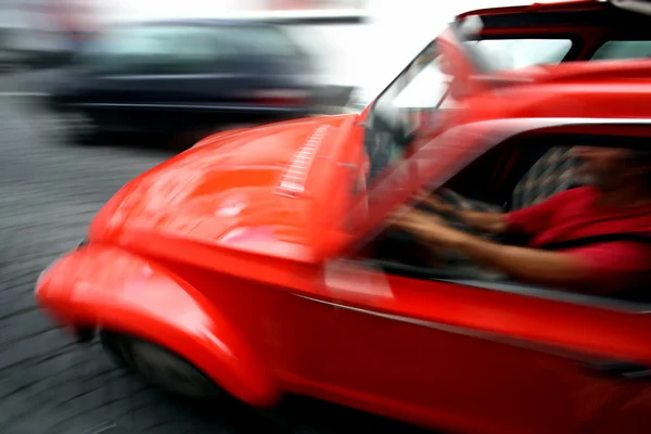 Muž rychlé jízdy — Stock fotografie