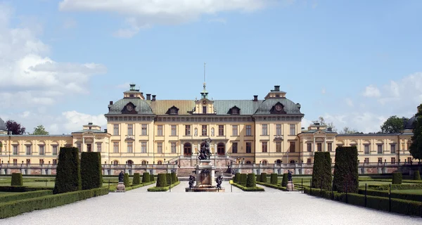 Drottningholms castle, Svédország — Stock Fotó