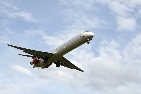 Jet landing — Stock Photo, Image