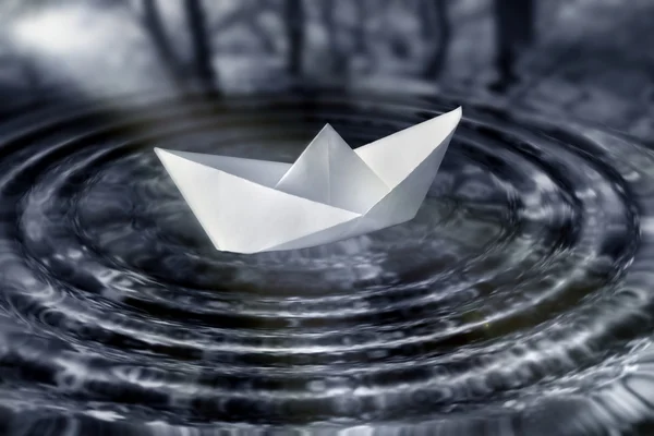 Paperboat — Stock Photo, Image