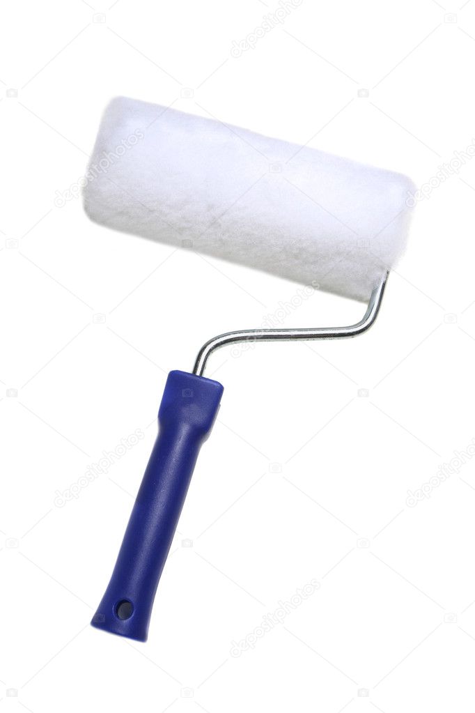 Roller isolated on a white background
