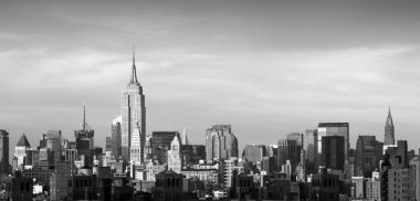 The Chrysler Building and Empire state building, Manhattan clipart