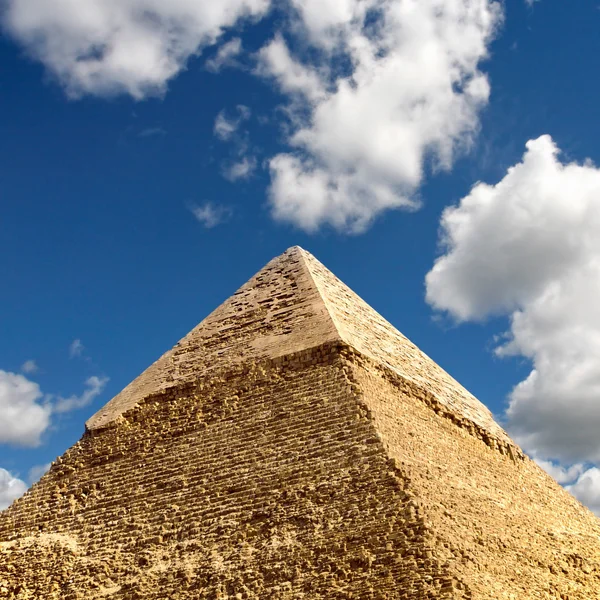 Giza Pyramiden, Kairo, Ägypten — Stockfoto