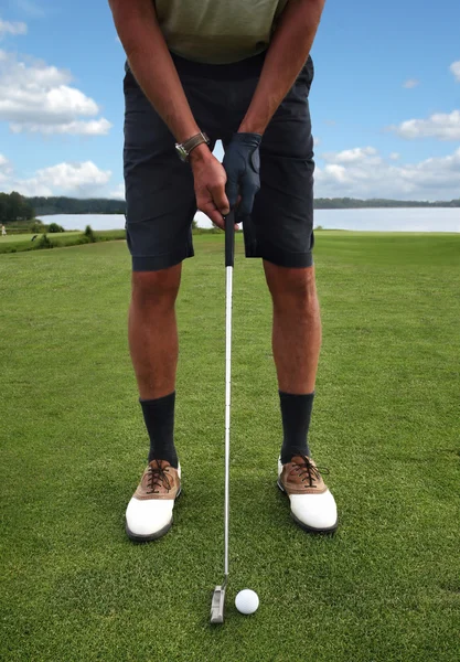 Golfçü — Stok fotoğraf
