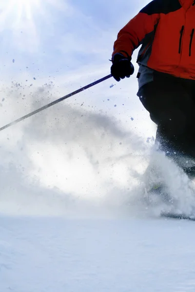 スキーヤー — ストック写真