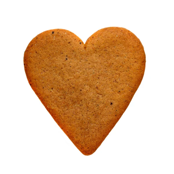 หัวใจขนมปังขิง — ภาพถ่ายสต็อก
