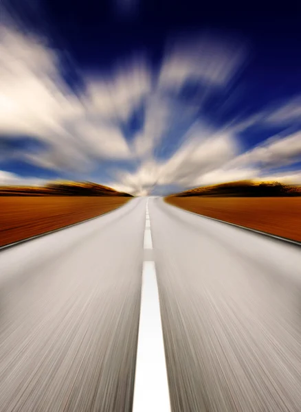 Highway/motion blur — Stock Photo, Image