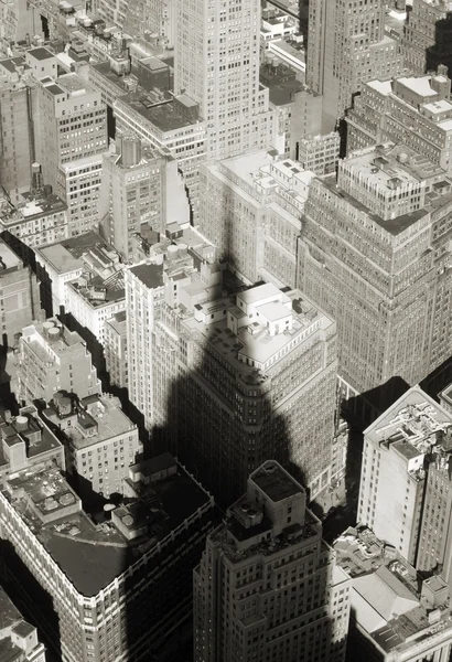 Ombra di Empire State Building — Foto Stock