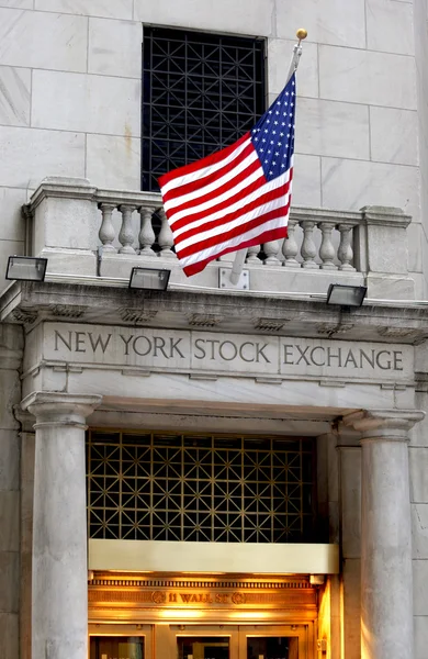 纽约股票 exchangee — 图库照片