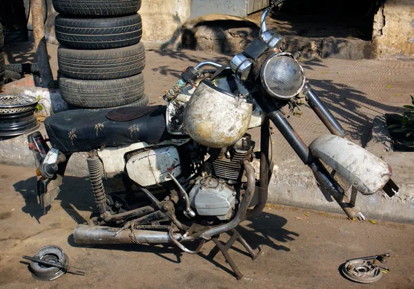 stock image Rusty old bike