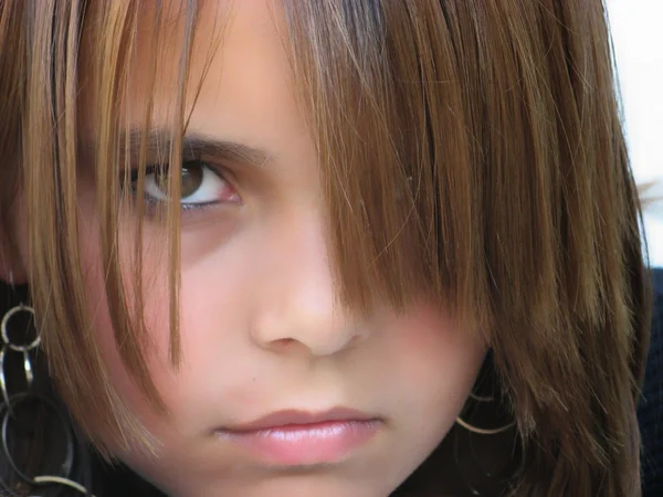 Portretul unei tinere fete — Fotografie, imagine de stoc