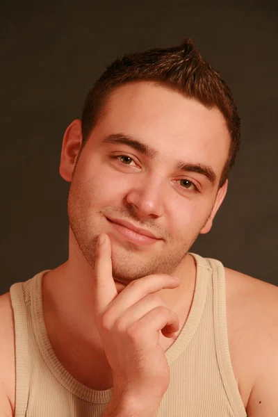 stock image Portrait of a young man