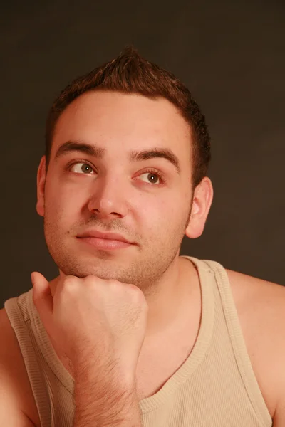 stock image Portrait of a young man