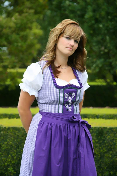 stock image Bavarian girl