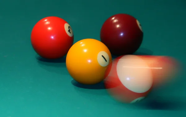 Friends Cheering While Their Friend Aiming For Billiards Ball Stock Photo,  Picture and Royalty Free Image. Image 28035174.
