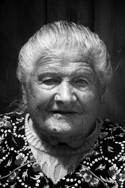 stock image 98 year old lady