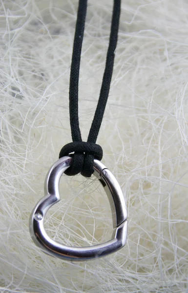 心形吊坠-nacklace — 图库照片