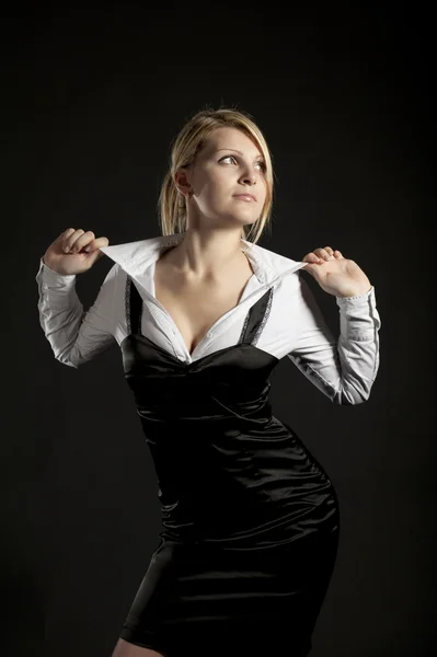 Collar de la mujer de negocios —  Fotos de Stock