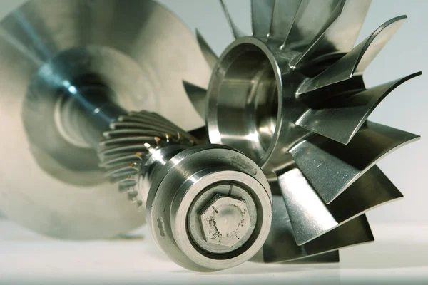 Precision engineered turbines — Stock Photo, Image