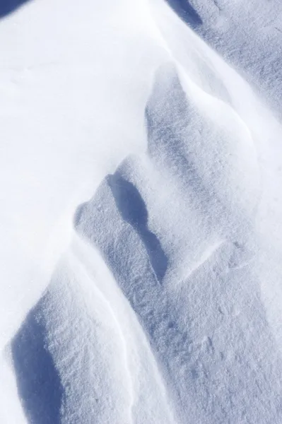 Świeże puszysty śnieg — Zdjęcie stockowe