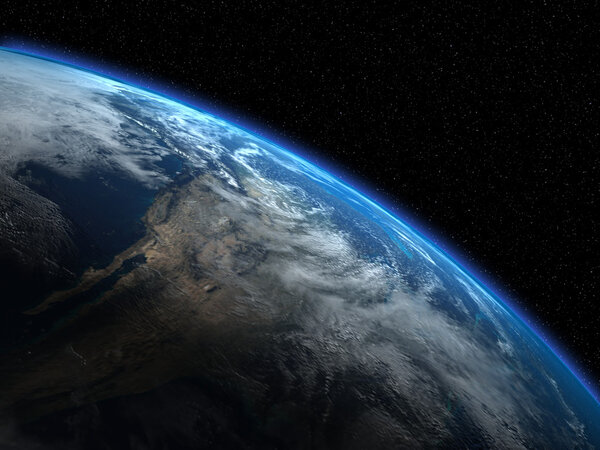The beautiful planet Earth Stock Image