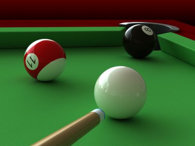 Billiard clipart