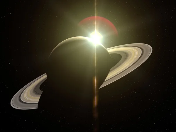 Saturn — Fotografie, imagine de stoc