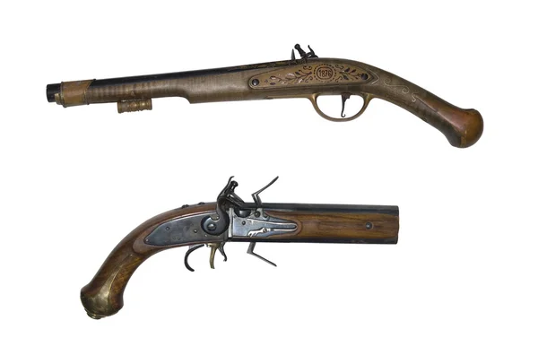 Pistolas viejas — Foto de Stock
