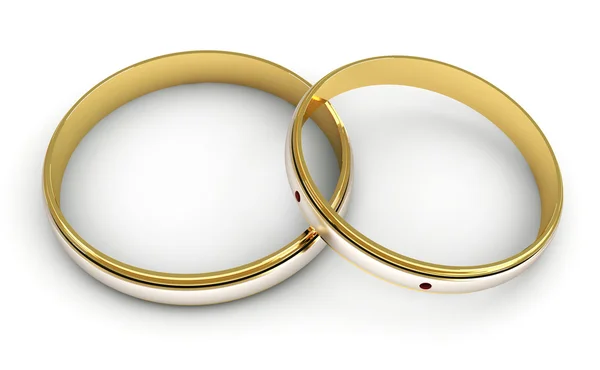 Engagement rings — Stock Photo, Image