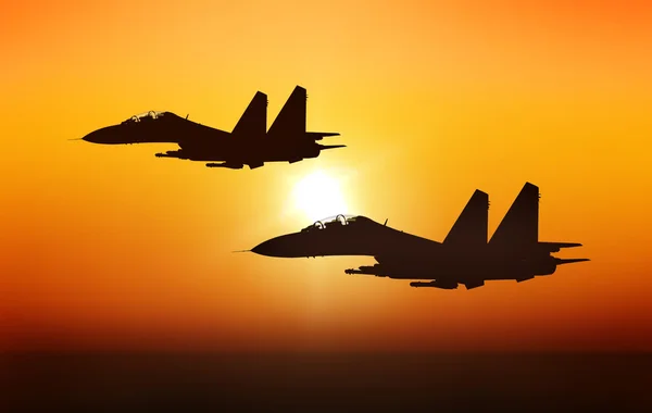 Jet fighters — Stock Photo, Image