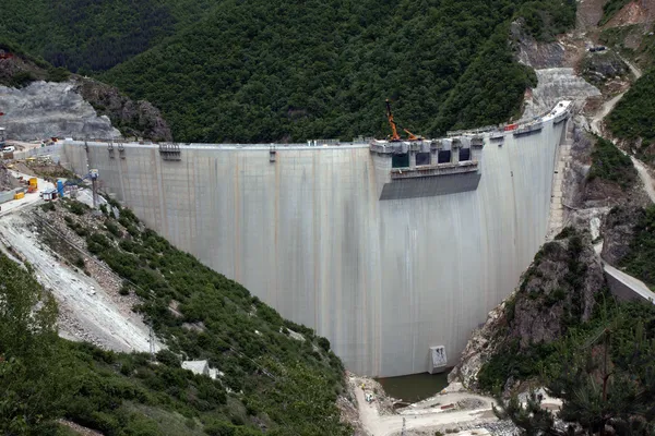 Baraj duvarı — Stok fotoğraf