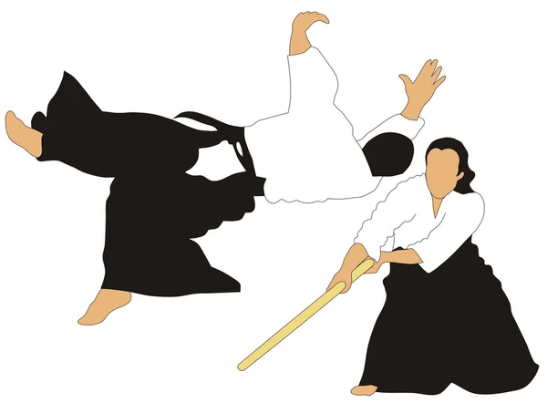 Aikido — Vector de stock