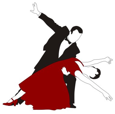 Dancers clipart