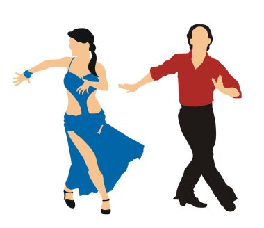 Dancers clipart