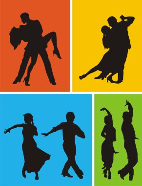 Dancers clipart