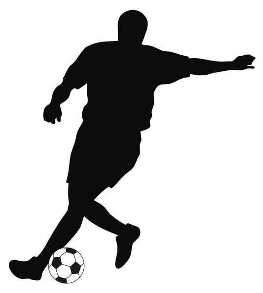 Futbol/futbol — Stok Vektör