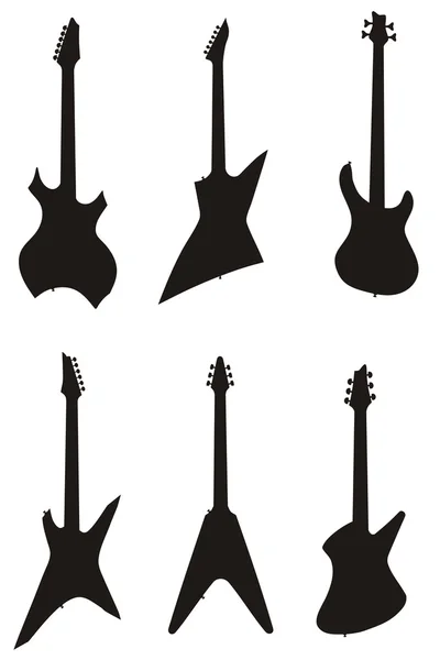 Guitarras — Vetor de Stock