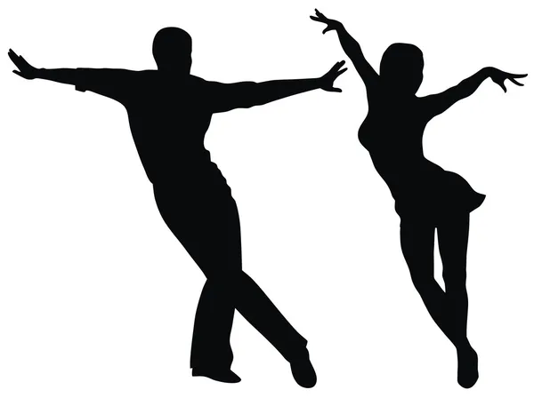 Танцюристи — стоковий вектор