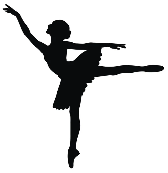 Ballerina — Stockvektor