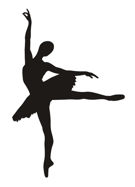 Ballerina — Vettoriale Stock