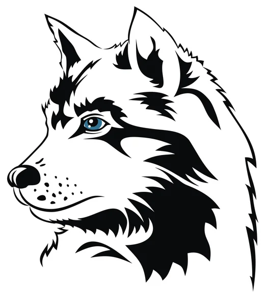 Wolf — Stockvektor