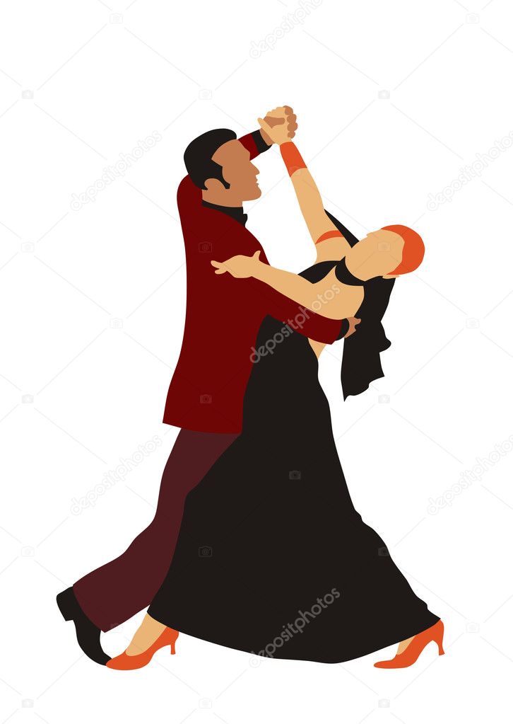 Dancers Stock Vector Image by ©oorka5 #4179718