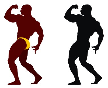 Bodybuilding clipart