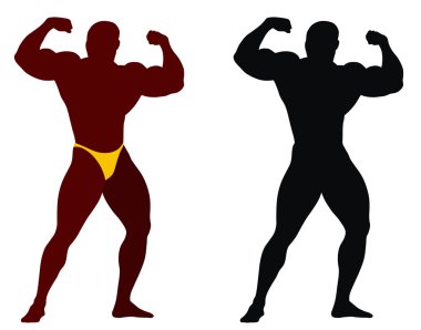 Bodybuilding clipart