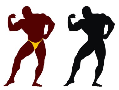 Bodybuilding clipart