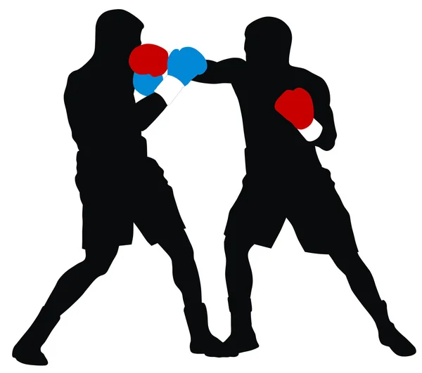 Боксеры — стоковый вектор
