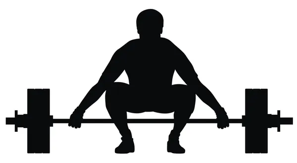 举重运动员 — 图库矢量图片