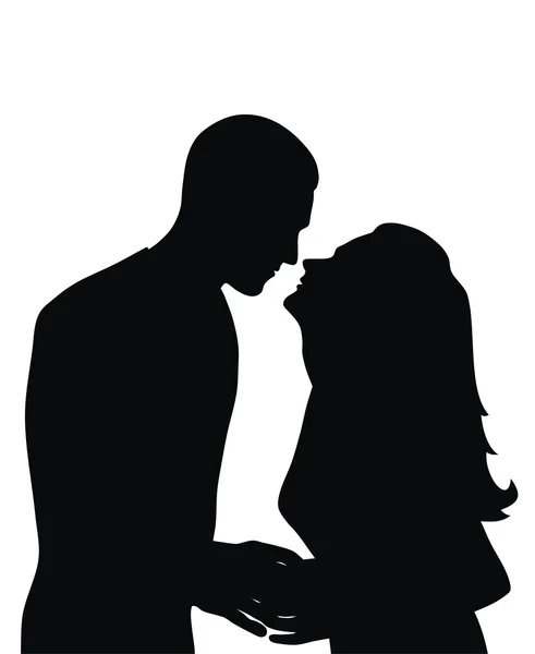 Couple amoureux — Image vectorielle
