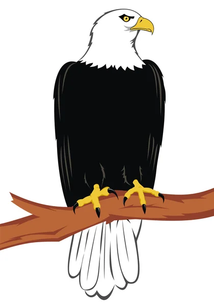 Ilustración Vectorial Abstracta Águila — Vector de stock